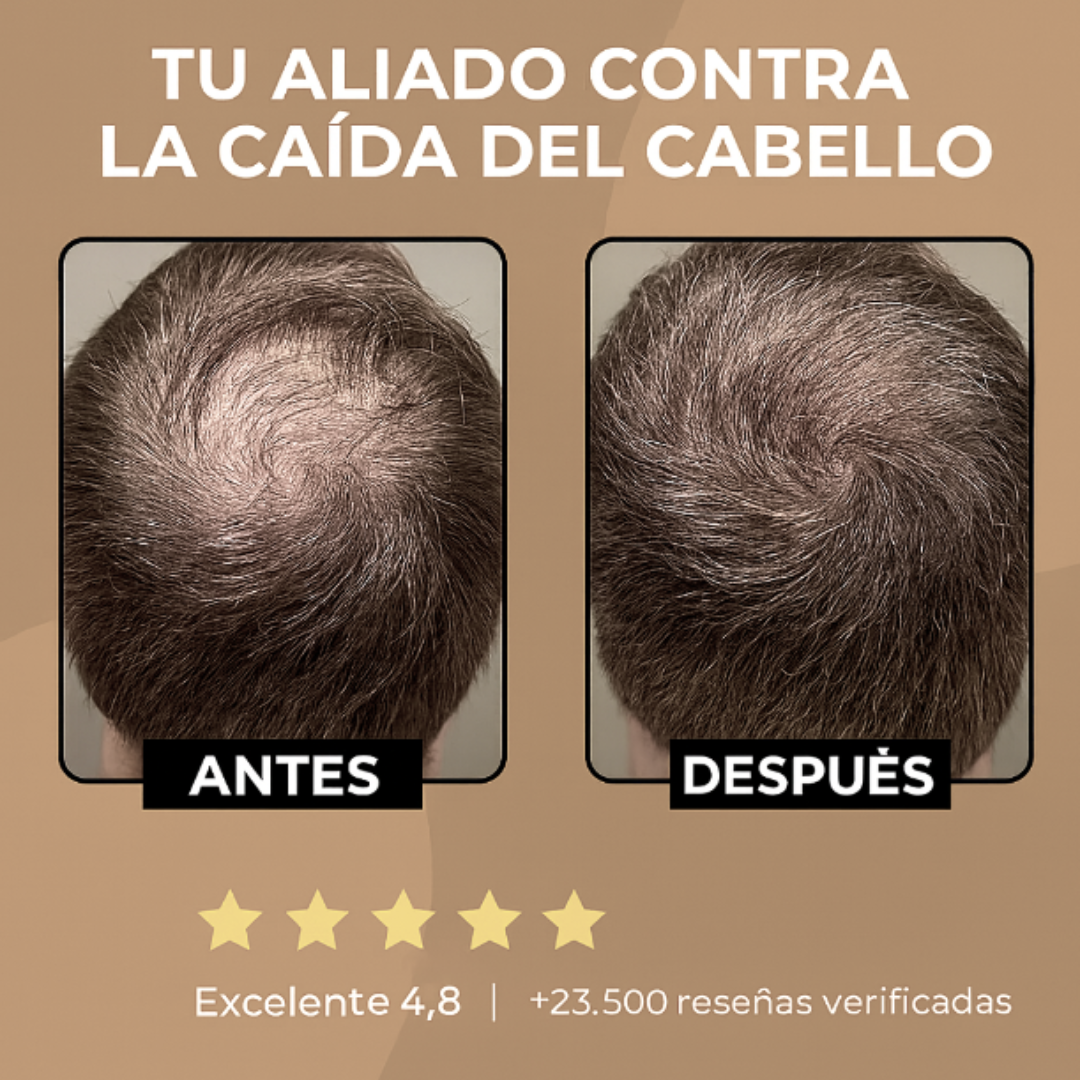 CLEVIRA HairPro™- Frena La Caída Y Estimula El Crecimiento Desde Casa
